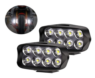 2 x REFLEKTOR HALOGEN LAMPA LED ROBOCZA MOTOR QUAD