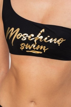 MOSCHINO SWIM асимметричный топ бикини размер XS