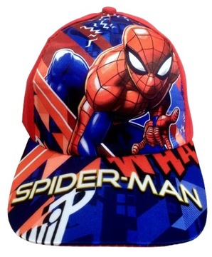 Czapka z daszkiem na LATO dla dziecka SPIDERMAN PAJĄK wzory BEJSBOLÓWKA