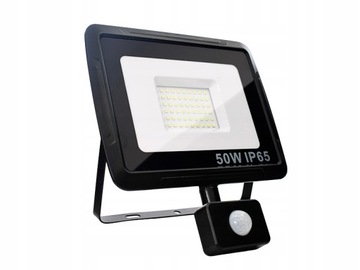 HALOGEN NAŚWIETLACZ LED 50W NA ZEWNĄTRZ IP65 MOCNY