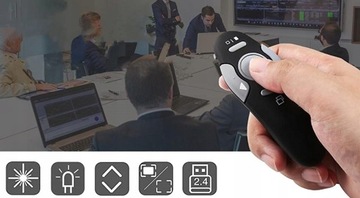 Пульт дистанционного управления презентациями Power Point с помощью указки
