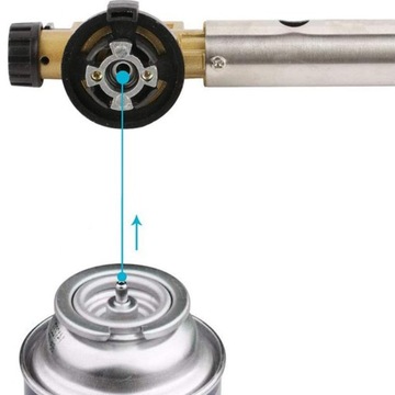 ГАЗОВАЯ ПЬЕЗОГОРЕЛКА LUTLAMPA С ЗАЖИГАНИЕМ ПАЯЛЬНЫЙ КАРТРИДЖ ТЕПЛОВАЯ ПИСОЛЬ