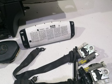 MERCEDES C-CLASS W204 ЛИФТ ПРИБОРНОЙ ПАНЕЛИ КОНСОЛЬ ПОДУШКИ БЕЗОПАСНОСТИ СИДЕНЬЯ