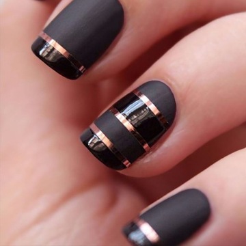 Tasiemka Do Zdobień Efekt Holo Czarna 1mm