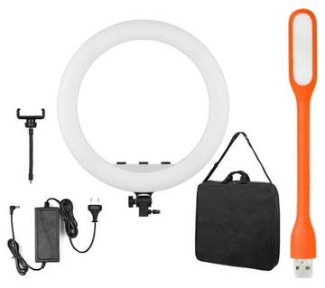 MITOYA MTY-21C LAMPA PIERŚCIENIOWA LED + TORBA