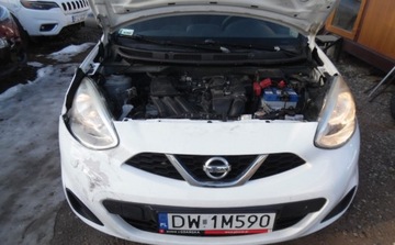 Nissan Micra IV Hatchback 5d Facelifting 1.2 80KM 2016 Nissan Micra 042017r, Salonowa, 1.2 LPG, Delikatnie uszk prawy przod. Jezd, zdjęcie 5