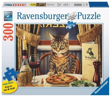 Puzzle Ravensburger Original 300 elementów Kolacja w pojedynkę 169368