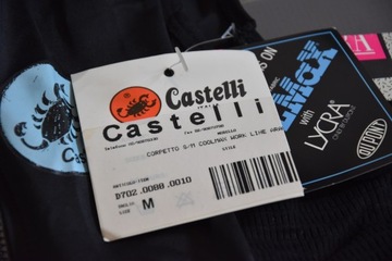 CASTELLI BIB SHORTS SPODENKI MĘSKIE M NOWE