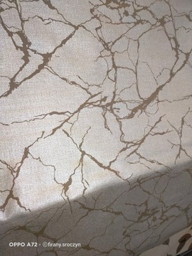 Cerata METALIZOWANA 3D metry OBRUS 140