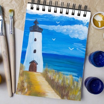 БЛОК ДЛЯ СКЕТЧБУКА НА СПИРАЛЕ А5 50 КАРТ 100г ОКСФОРД