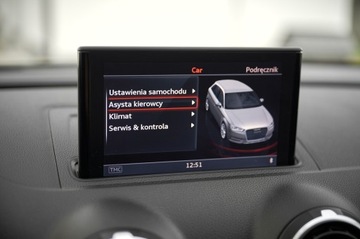 Audi A3 8V Hatchback 3d 2.0 TDI 150KM 2014 AUDI A3 2.0 diesel 150KM SPORTBACK quattro zarejestrowany w Polsce, zdjęcie 36