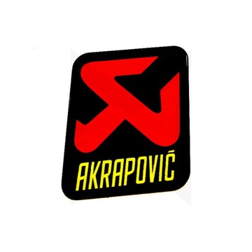 AKRAPOVIC NAKLEJKA NA TŁUMIK WYDECH KTM TRAPEZ !!!
