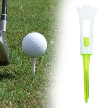Подставка для мяча для гольфа, тренировочная, прочная, зеленая.