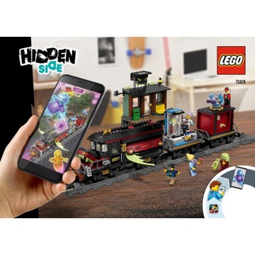 Lego Instrukcja - Ghost Train Express 70424
