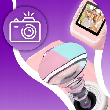 DRUKARKA TERMICZNA DRUKUŚ 3.0 PRO APARAT FOTOGRAFICZNY DO ZDJĘĆ + 11 ROLEK