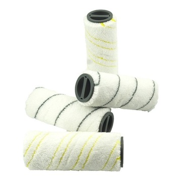 4 * НАБОР ЖЕЛТЫХ ПОДУШЕК ДЛЯ СЕРЫХ РОЛИКОВ KARCHER FC3 FC5 FC7