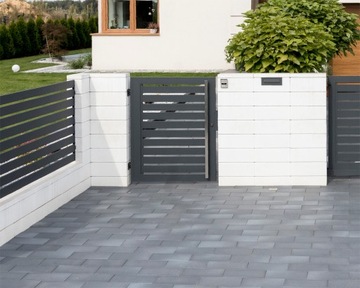 DASZEK OGRODOWY CONTINENTAL 50X22,5X5 BIAŁY