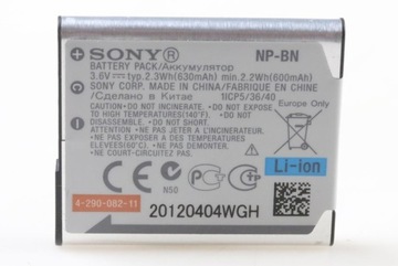 ОРИГИНАЛЬНАЯ НОВИНКА SONY NP-BN! НП-БН1 ф-ра НДС