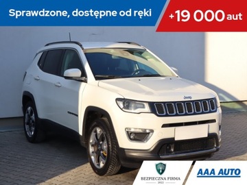 Jeep Compass II SUV 1.4 MultiAir 140KM 2019 Jeep Compass 1.4 MultiAir, Salon Polska