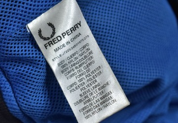 FRED PERRY Harringtonka Męska Logowana / XXL