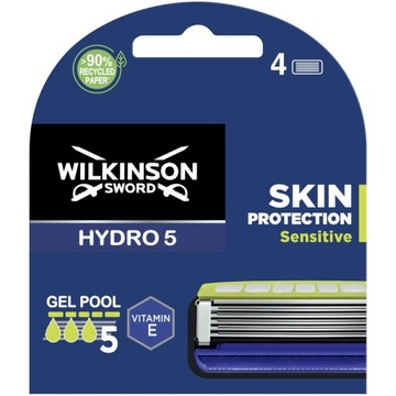 4 стержня для ножей WILKINSON Hydro 5 Skin Protection Sensitive