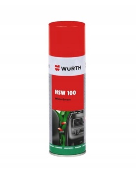 SMAR PÓŁSTAŁY HSW 100 BIAŁY SPRAY DO AUTA WURTH