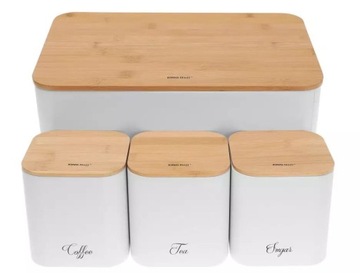 НАБОР ХЛЕБА Контейнеры для кофе, чая, сахара MAT W
