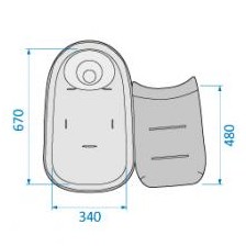 Maxi Cosi Cocoon- wkład dla niemowląt