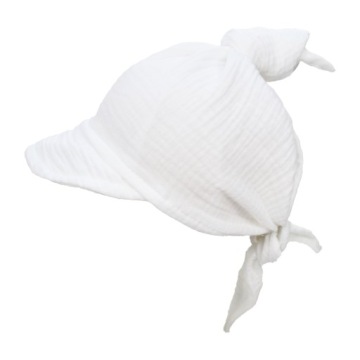 CHUSTECZKA MUŚLINOWA NA GŁOWĘ Z DASZKIEM PREMIUM