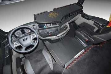 Dywaniki PRESTIGE LINE Man TGX od 2020 2 szuflady