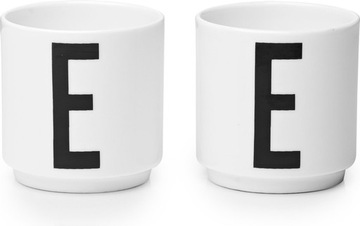 Design Letters Kieliszki do Jajek 2 Szt. Białe