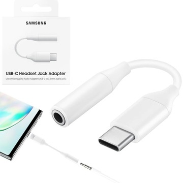 Adapter Audio SAMSUNG USB-C na Jack 3,5 EE-UC10 Galaxy S22 S23 S24 Ultra
