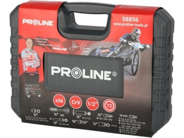 Набор торцевых ключей 1/2 Hampel 56 эл. PROLINE