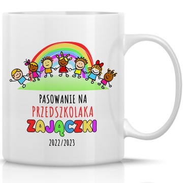 KUBEK dla PRZEDSZKOLAKA do Szkoły Prezent Wzory