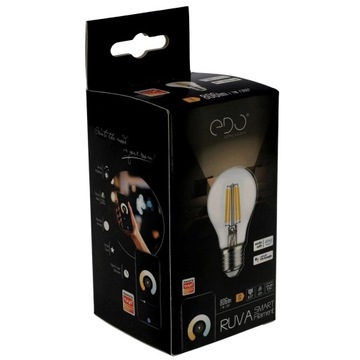 Светодиодная лампа SMART 7Вт E27 WW-CW FILAMENT Wi-Fi TUYA