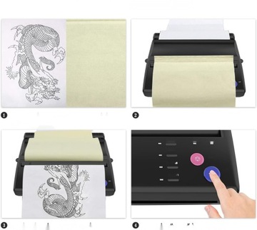 Biomaser Thermal татуировки копировальный аппарат, трафаретная машина.