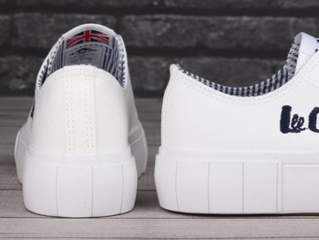 Buty, trampki damskie Lee Cooper WHITE