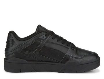 Buty męskie półbuty czarne skórzane Puma Slipstream Leather 387544 01 43