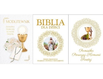 Zestaw komunijny 2 PREZENT KOMUNIA BIBLIA