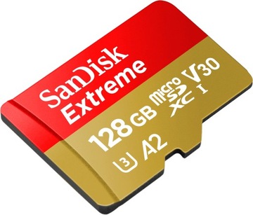 Карта памяти SANDISK Extreme microSDXC 128 ГБ
