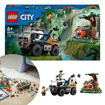 LEGO CITY TERENÓWKA BADACZA DŻUNGLI 60426