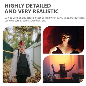 Головной убор карпа с полной головой, реалистичная маска на Хэллоуин