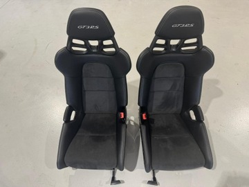PORSCHE 991 911 GT3 RS GT3RS FOTELE CARBONOWE CARBON SKÓRA ALCANTARA