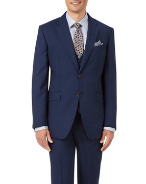 Niebieska Marynarka Charles Tyrwhitt PANAMA r. 48