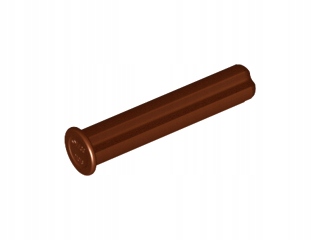 LEGO 24316 Oś 3L z stopem Brązowy Reddish Brown 6135494 1szt NOWY