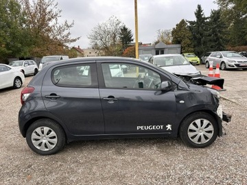 Peugeot 108 1.0 VTi 68KM 2015 Peugeot 108 1.0 benzyna 68KM|Klima|Kamera cofania|, zdjęcie 4