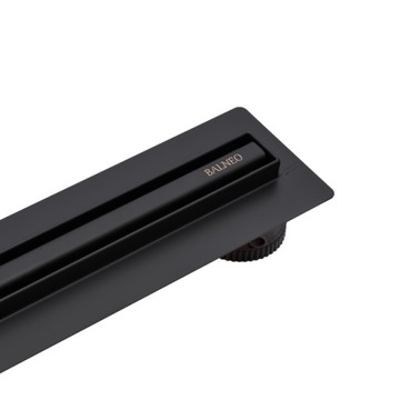 Odpływ liniowy Balneo 60cm Slim&Low ProLine czarny