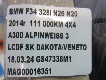 BMW 3 F34 GT F31 PANEL ŘÍZENÍ STŘECHA 6999747 61319302405 61316999747