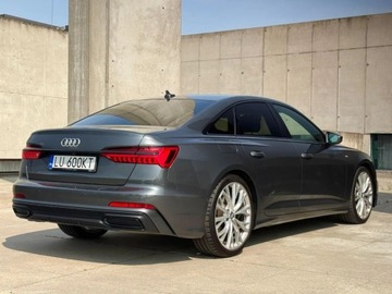 Audi A6 C8 Limousine 3.0 50 TDI 286KM 2018 Audi A6 Limousine 286 KM,salon PL,serwis ASO,2x S line,Night Vision,Pneuma, zdjęcie 7