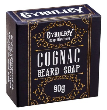CYRULICY COGNAC MYDŁO DO BRODY I TWARZY KONIAK 90G